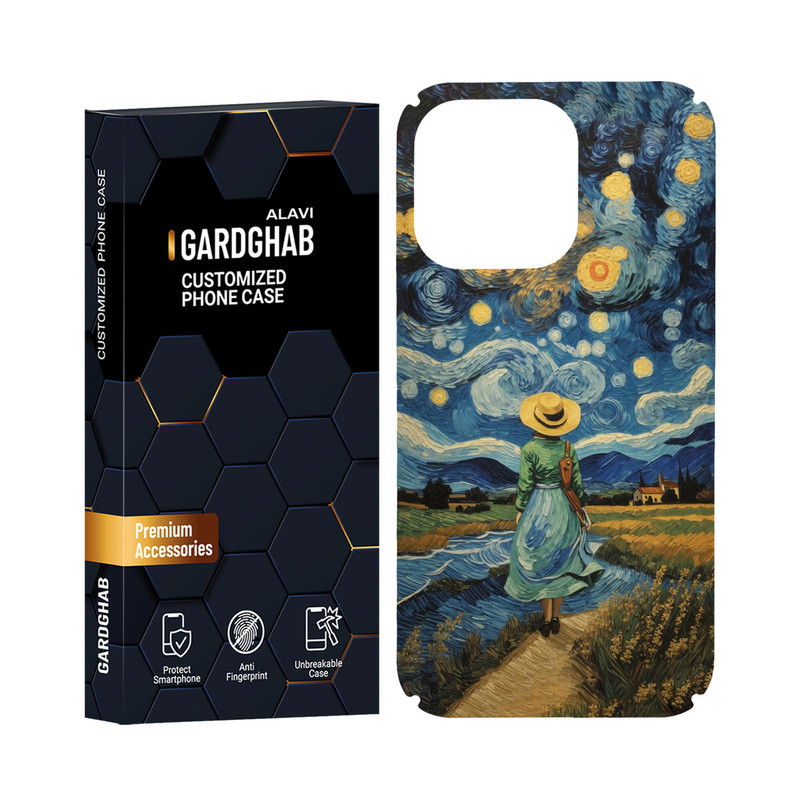 کاور گارد قاب مدل هنری مناسب برای گوشی موبایل اپل iPhone 13 pro