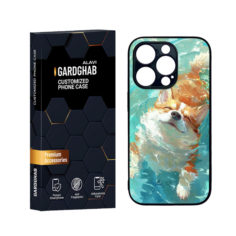 کاور گارد قاب علوی مدل دورژله ای حیوانات مناسب برای گوشی موبایل اپل iPhone 14 Pro Max
