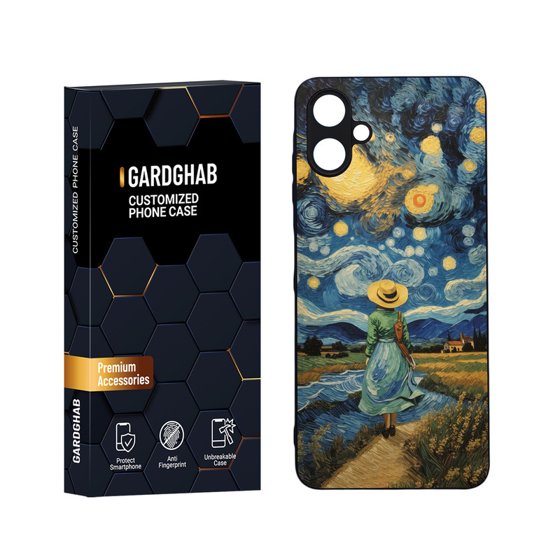 کاور گارد قاب مدل هنری مناسب برای گوشی موبایل سامسونگ Galaxy A06