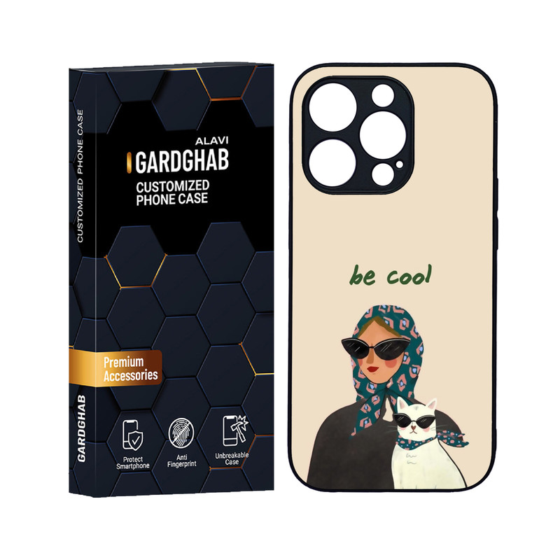 کاور گارد قاب علوی مدل دورژله ای فانتزی مناسب برای گوشی موبایل اپل iPhone 14 Pro