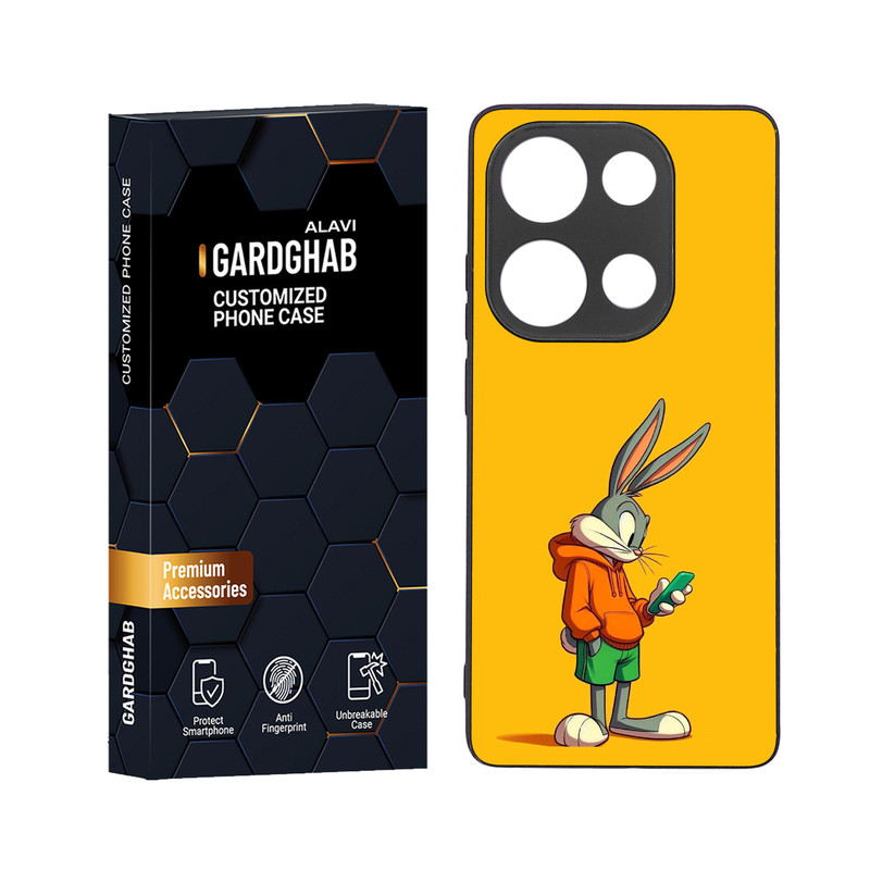 کاور گارد قاب علوی مدل دور ژله ای مناسب برای گوشی موبایل شیائومی Poco M6 Pro 4G
