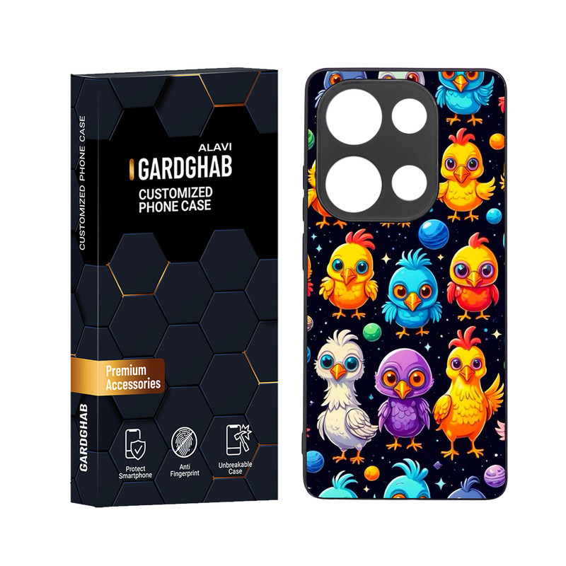 کاور گارد قاب علوی مدل دور ژله ای مناسب برای گوشی موبایل شیائومی Poco M6 Pro 4G