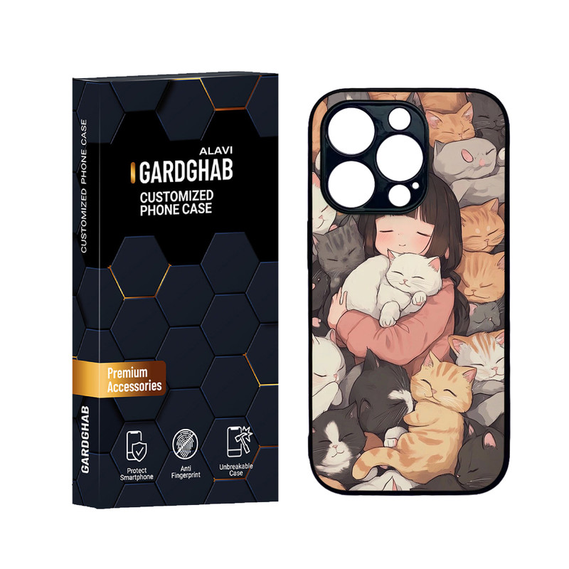 کاور گارد قاب علوی مدل دورژله ای فانتزی مناسب برای گوشی موبایل اپل iphone 14 Pro Max