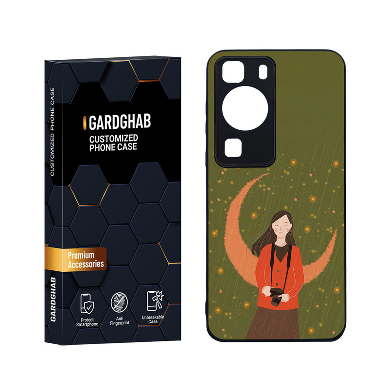 کاور گارد قاب مدل دخترانه مناسب برای گوشی موبایل هوآوی P60 / P60 Pro