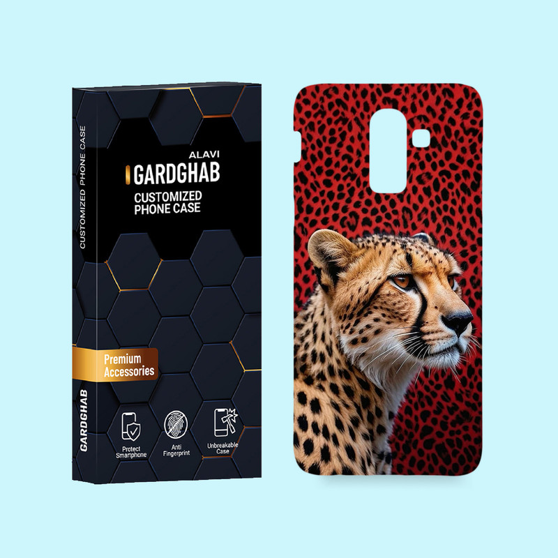 کاور گارد قاب علوی مدل حیوانات مناسب برای گوشی موبایل سامسونگ Galaxy J8 2018
