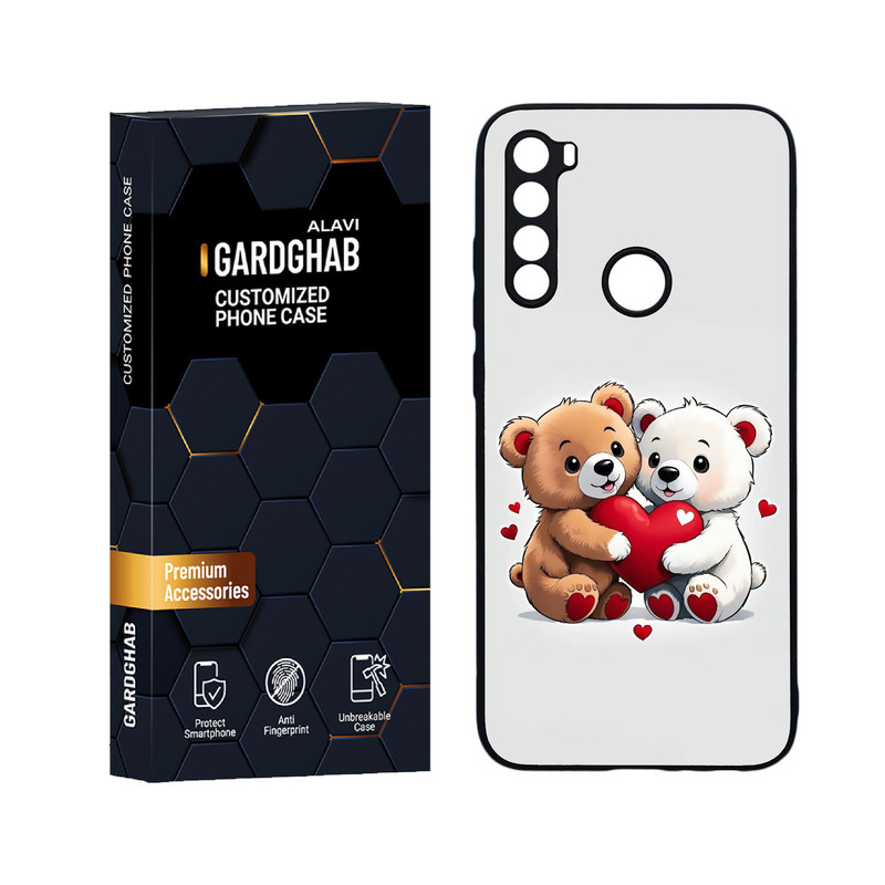 کاور گارد قاب علوی مدل دورژله ای فانتزی مناسب برای گوشی موبایل شیائومی Redmi Note 8