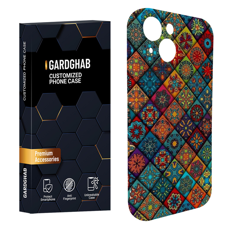 کاور گارد قاب مدل هنری مناسب برای گوشی موبایل اپل iPhone 14 Plus