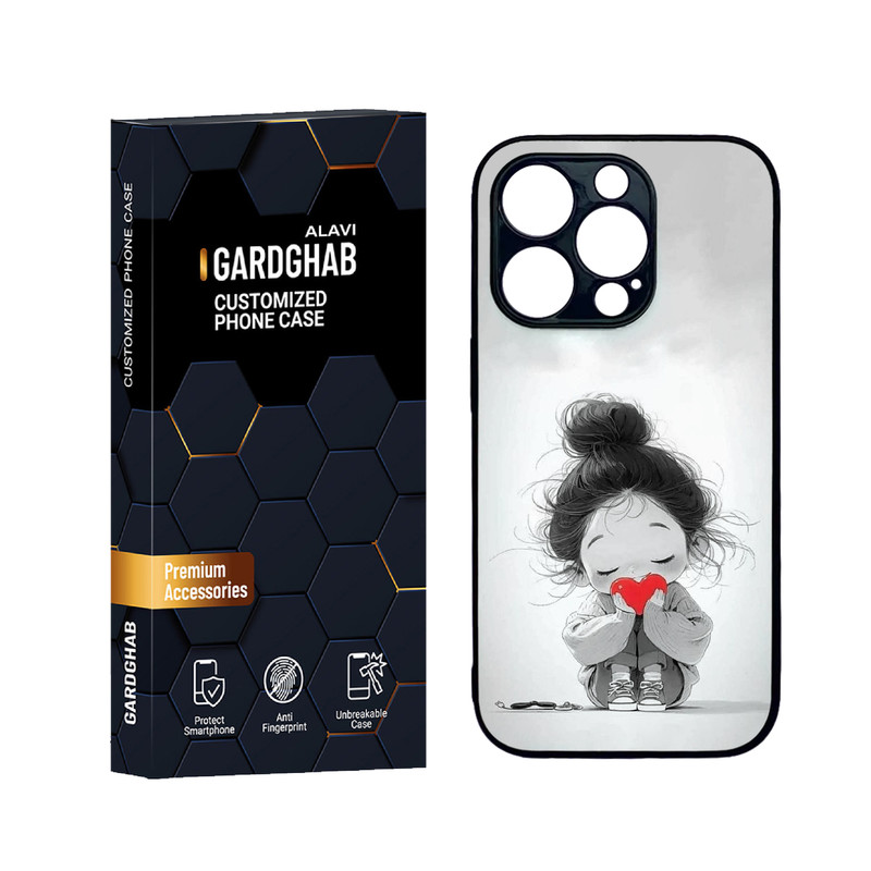 کاور گارد قاب علوی مدل دورژله ای فانتزی مناسب برای گوشی موبایل اپل iPhone 14 Pro Max