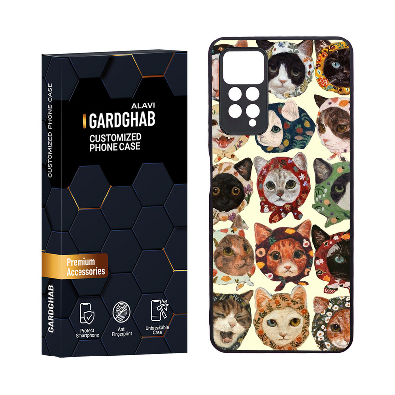 کاور گارد قاب مدل دور ژله ای فانتزی مناسب برای گوشی موبایل شیائومی Redmi Note 12 Pro 4G