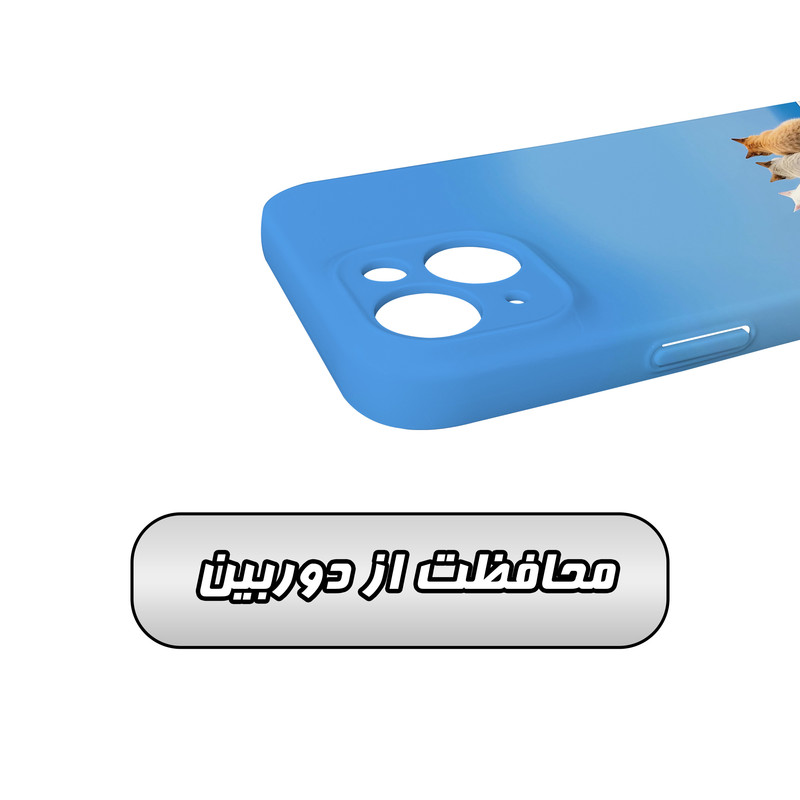 کاور گاردقاب مدل هنری مناسب برای گوشی موبایل اپل iPhone15 plus