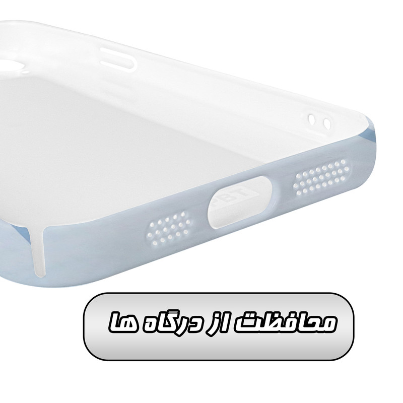 کاور گاردقاب مدل هنری مناسب برای گوشی موبایل اپل iPhone15 plus