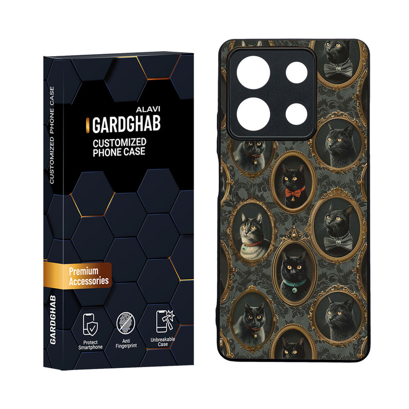 کاور گارد قاب مدل دورژله ای فانتزی مناسب برای گوشی موبایل شیائومی Redmi Note 13 5G