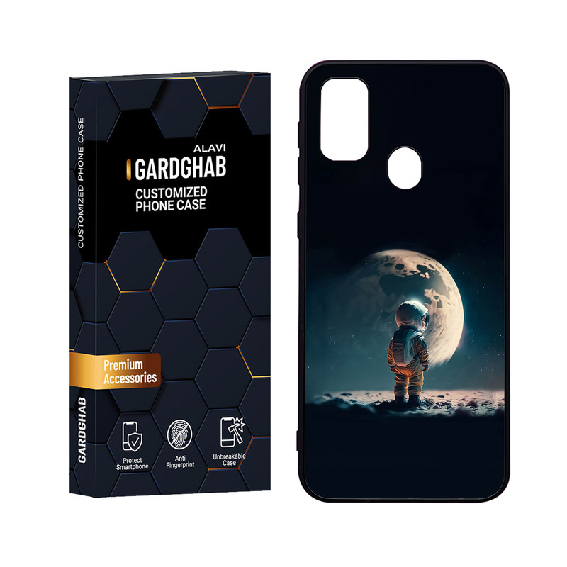 کاور گارد قاب علوی مدل Glass مناسب برای گوشی موبایل سامسونگ Galaxy M21