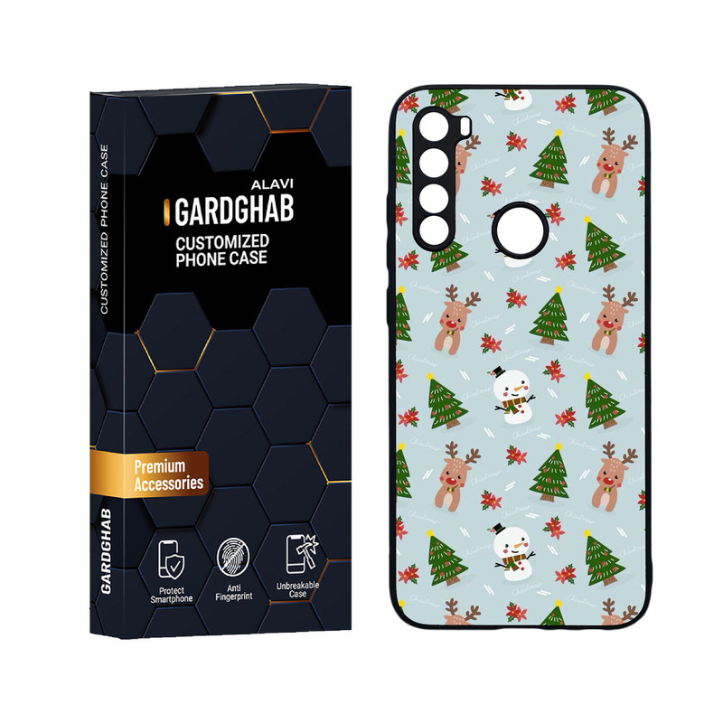 کاور گارد قاب علوی مدل دورژله ای فانتزی مناسب برای گوشی موبایل شیائومی Redmi Note 8