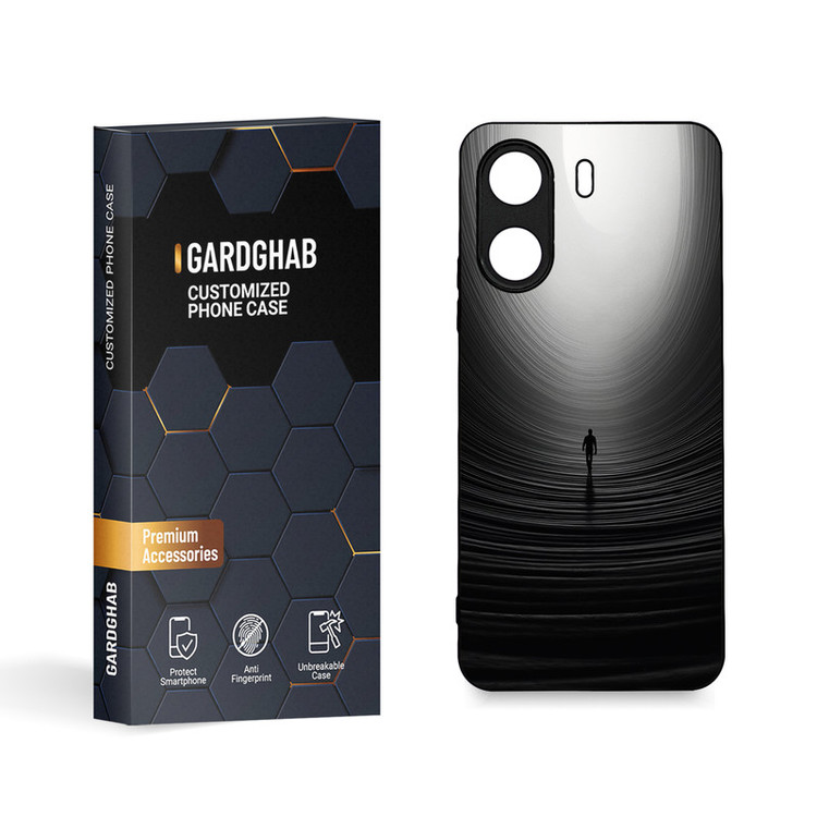 کاور گارد قاب مدل دورژله ای پسرانه مناسب برای گوشی موبایل شیائومی Poco C65 / Redmi 13c