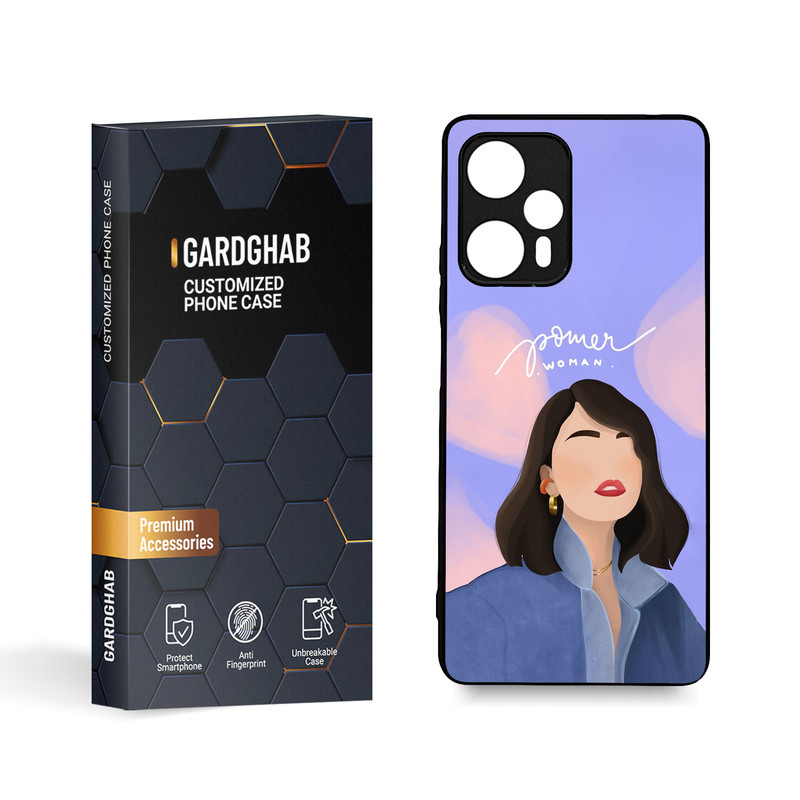 کاور گارد قاب مدل دخترانه مناسب برای گوشی موبایل شیائومی Redmi note 12 Turbo/Poco F5