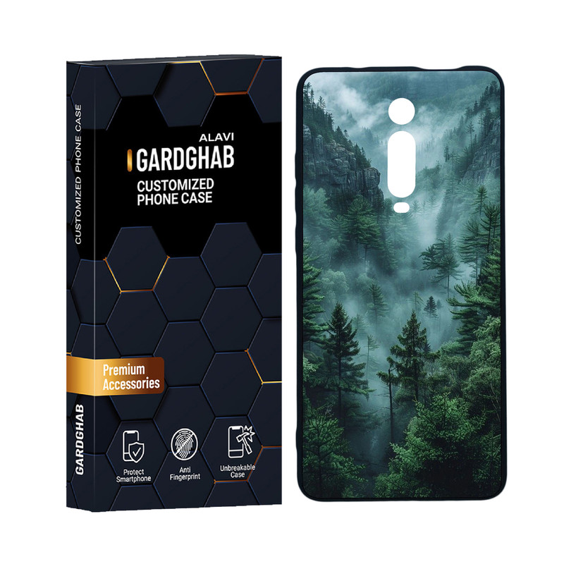 کاور گارد قاب علوی مدل دورژله ای منظره و طبیعت مناسب برای گوشی موبایل شیائومی Redmi K20 Pro