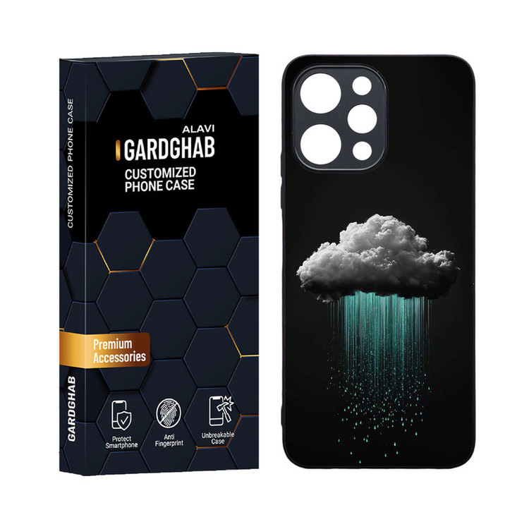 کاور گارد قاب علوی مدل دورژله ای هنری مناسب برای گوشی موبایل شیائومی Poco M6 pro 5G