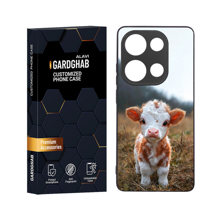 کاور گارد قاب علوی مدل دور ژله ای مناسب برای گوشی موبایل شیائومی Poco M6 Pro 4G