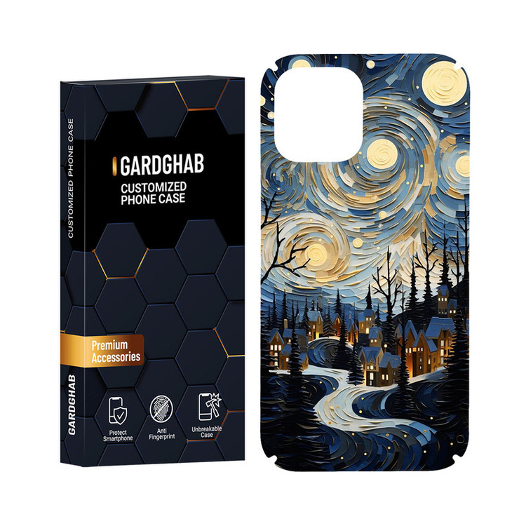 کاور گارد قاب مدل هنری مناسب برای گوشی موبایل اپل iPhone 12 Promax