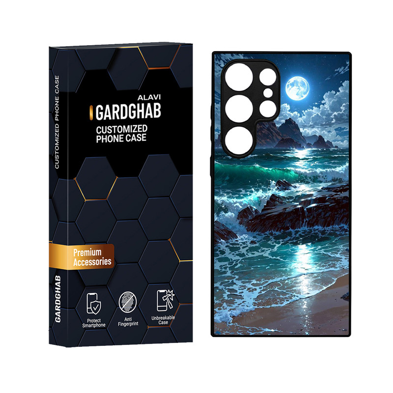 کاور گارد قاب علوی مدل دور ژله ای مناسب برای گوشی موبایل سامسونگ Galaxy S24 Ultra