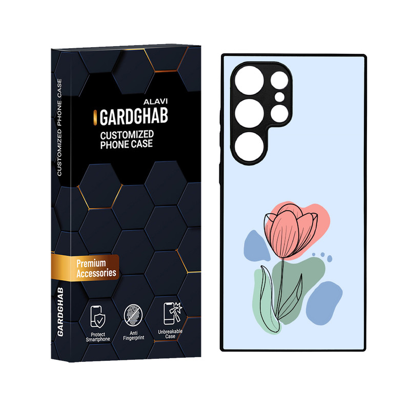 کاور گارد قاب علوی مدل دور ژله ای مناسب برای گوشی موبایل سامسونگ Galaxy S24 Ultra
