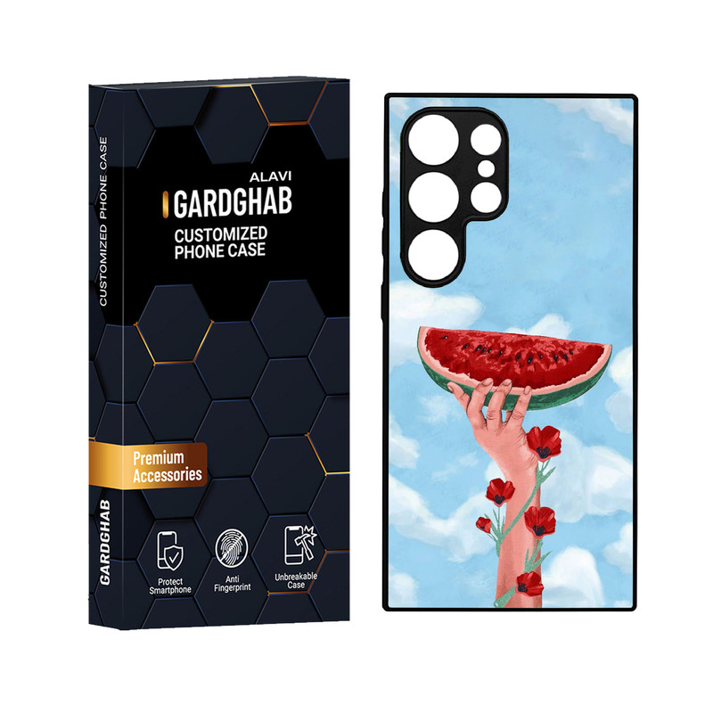 کاور گارد قاب علوی مدل دور ژله ای مناسب برای گوشی موبایل سامسونگ Galaxy S24 Ultra