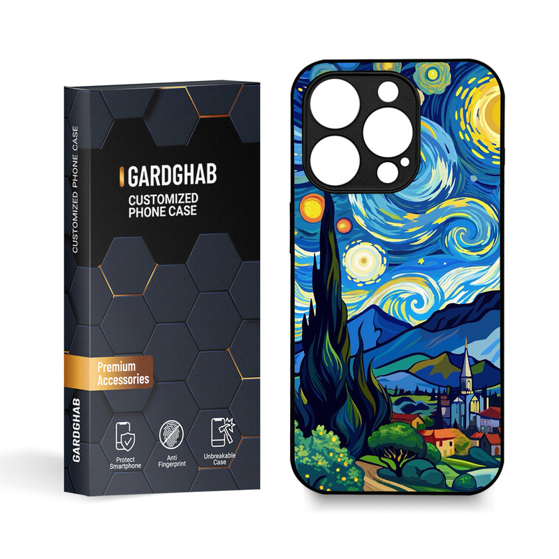 کاور گارد قاب مدل هنری مناسب برای گوشی موبایل اپل iPhone 15 Pro