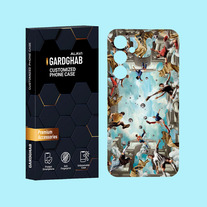 کاور گارد قاب علوی مدل ورزشی مناسب برای گوشی موبایل سامسونگ Galaxy A55