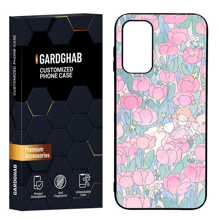 کاور گارد قاب مدل دور ژله ای دخترانه مناسب برای گوشی موبایل سامسونگ Galaxy A14