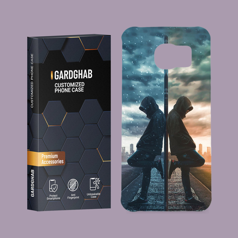 کاور گارد قاب مدل پسرانه مناسب برای گوشی موبایل سامسونگ Galaxy S6 Edge