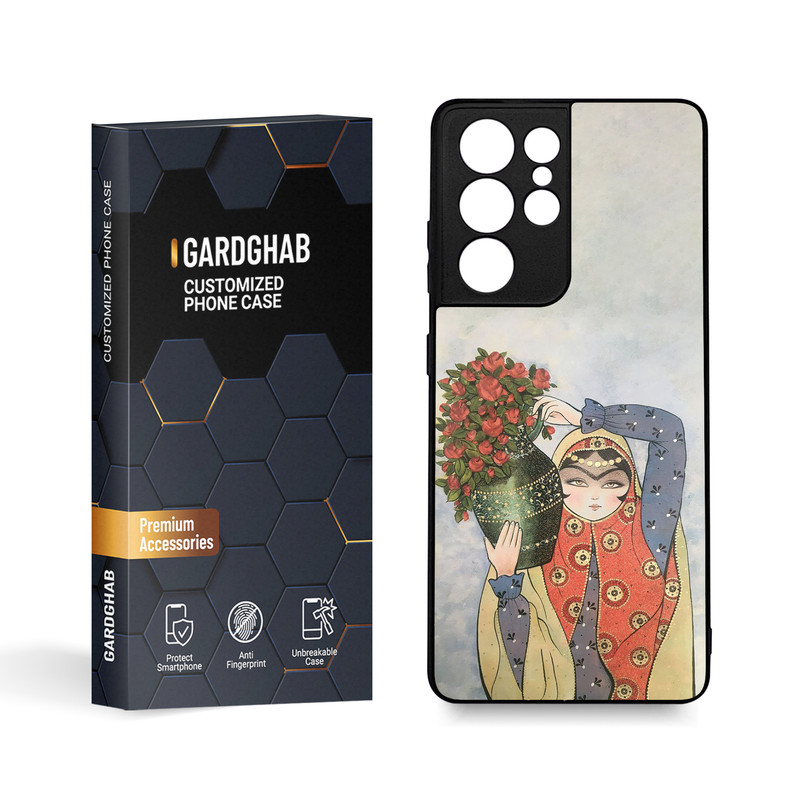 کاور گارد قاب مدل دخترانه مناسب برای گوشی موبایل سامسونگ Galaxy S21 Ultra / S30 Ultra