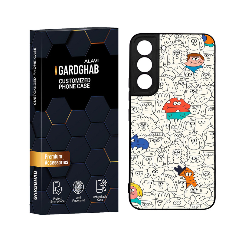 کاور گارد قاب علوی مدل دورژله ای مناسب برای گوشی موبایل سامسونگ Galaxy S22 Plus