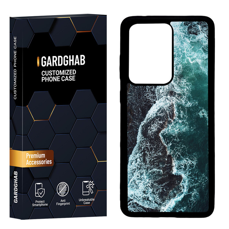 کاور گارد قاب مدل پشت گلس منظره و طبیعت مناسب برای گوشی موبایل سامسونگ Galaxy S20 Ultra