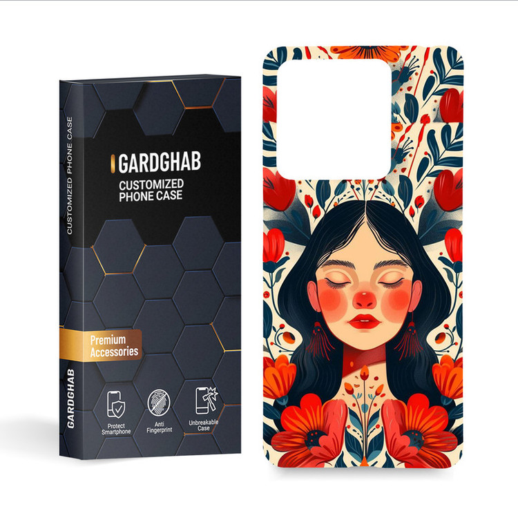 کاور گارد قاب مدل دخترانه مناسب برای گوشی موبایل شیائومی Redmi Note 13 5G
