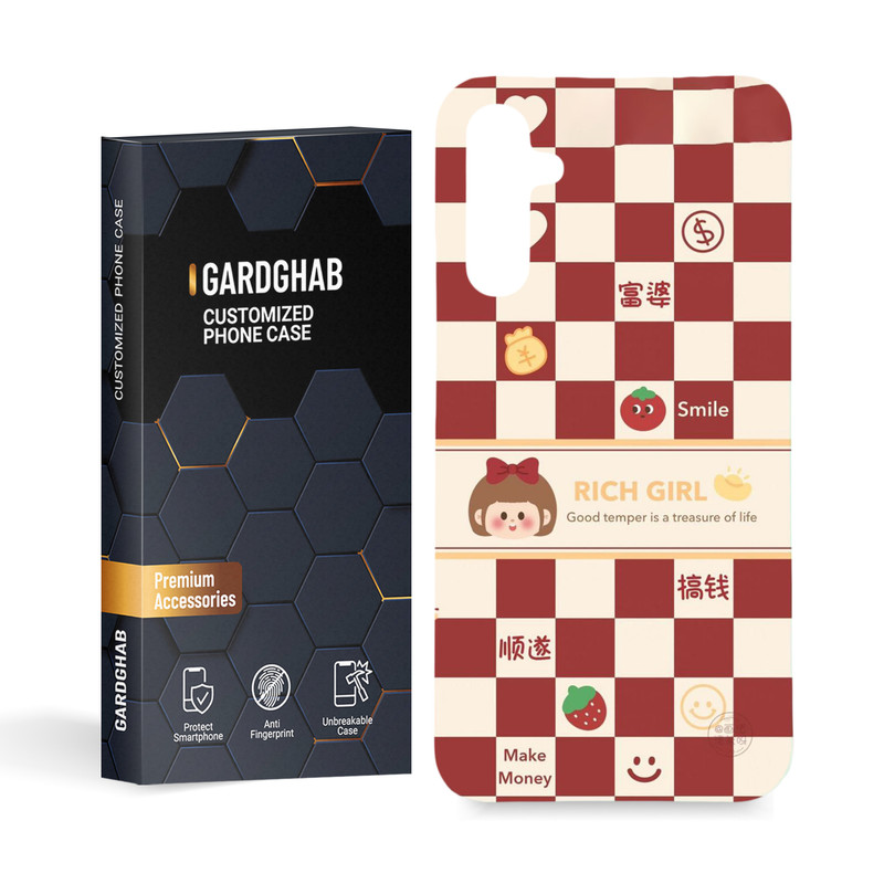 کاور گارد قاب مدل دخترانه مناسب برای گوشی موبایل سامسونگ Galaxy A34 5g