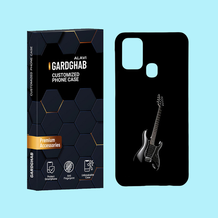 کاور گارد قاب علوی مدل ساز و موزیک مناسب برای گوشی موبایل سامسونگ Galaxy M31