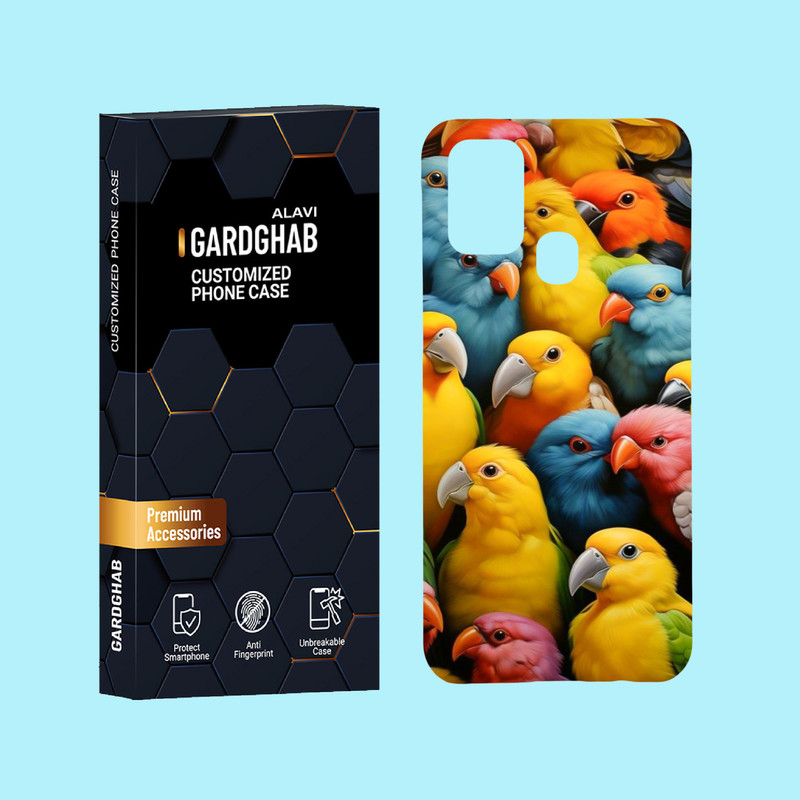 کاور گارد قاب علوی مدل حیوانات مناسب برای گوشی موبایل سامسونگ Galaxy M31