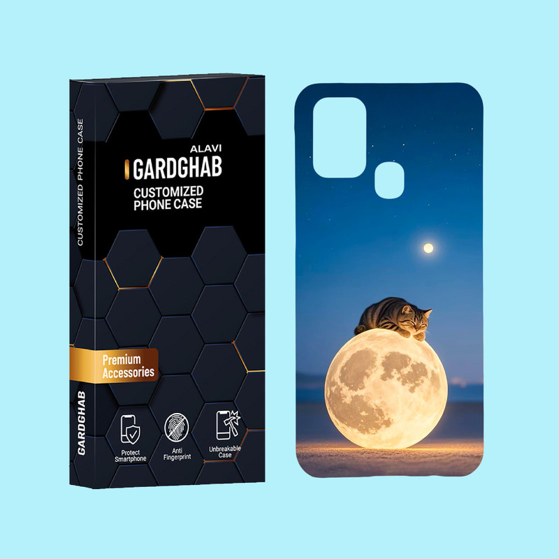کاور گارد قاب علوی مدل حیوانات مناسب برای گوشی موبایل سامسونگ Galaxy M31