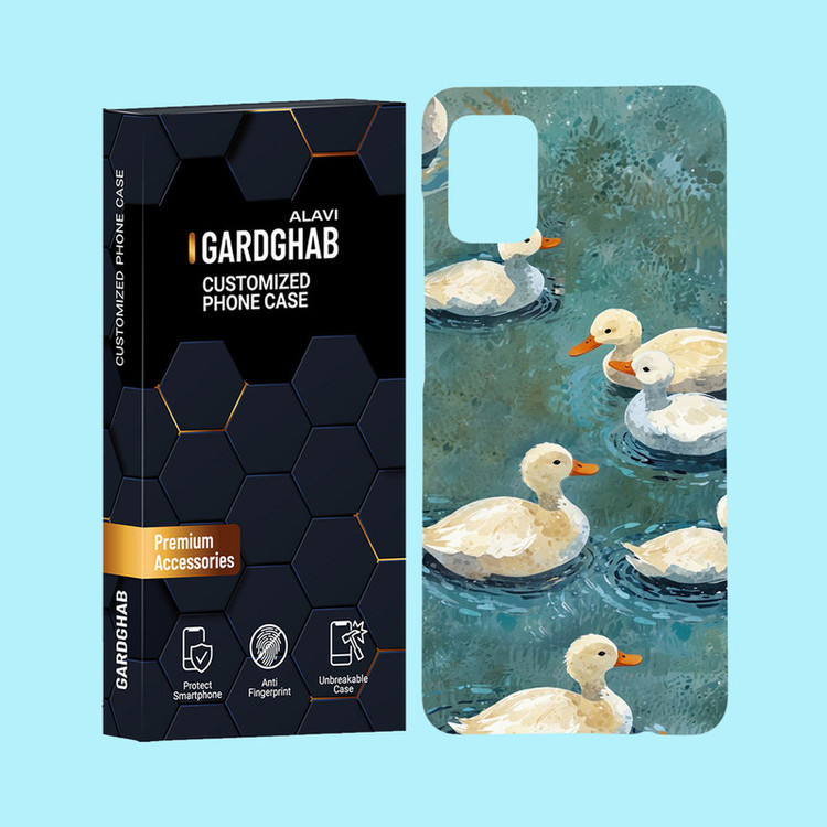 کاور گارد قاب علوی مدل حیوانات مناسب برای گوشی موبایل سامسونگ Galaxy A31