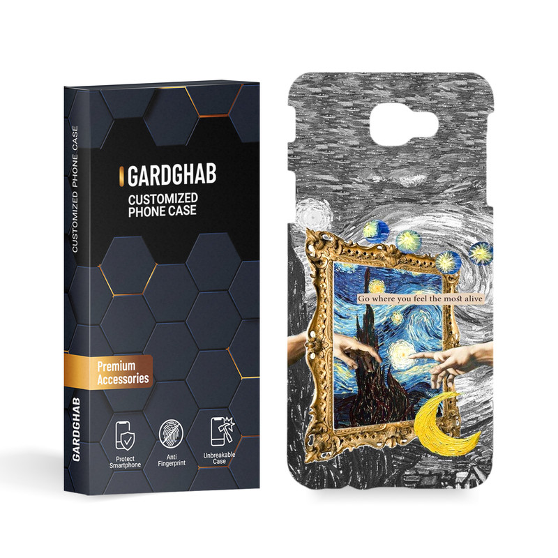 کاور گارد قاب مدل هنری مناسب برای گوشی موبایل سامسونگ Galaxy J5 Prime