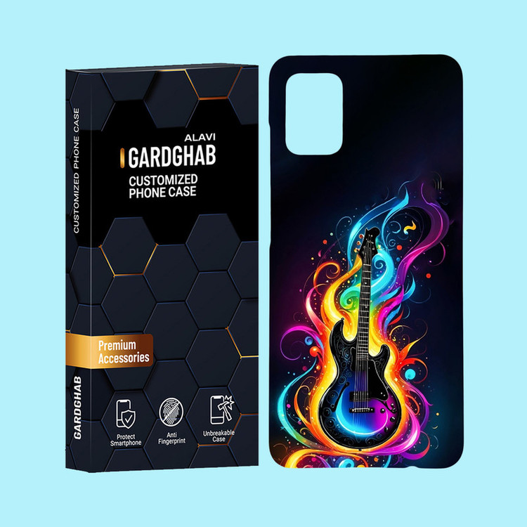 کاور گارد قاب علوی مدل ساز و موزیک مناسب برای گوشی موبایل سامسونگ Galaxy A31