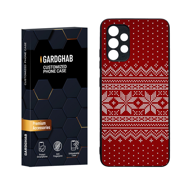 کاور گارد قاب مدل دورژله ای پشت گلس ساده مناسب برای گوشی موبایل سامسونگ Galaxy A32 4G