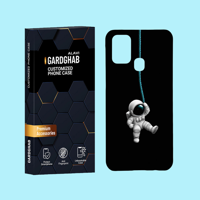 کاور گارد قاب علوی مدل فضانورد مناسب برای گوشی موبایل سامسونگ Galaxy M31