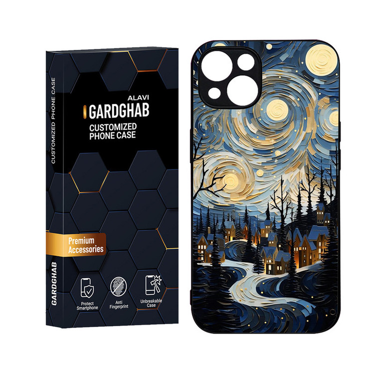 کاور گارد قاب علوی مدل Glass مناسب برای گوشی موبایل اپل iphone 13