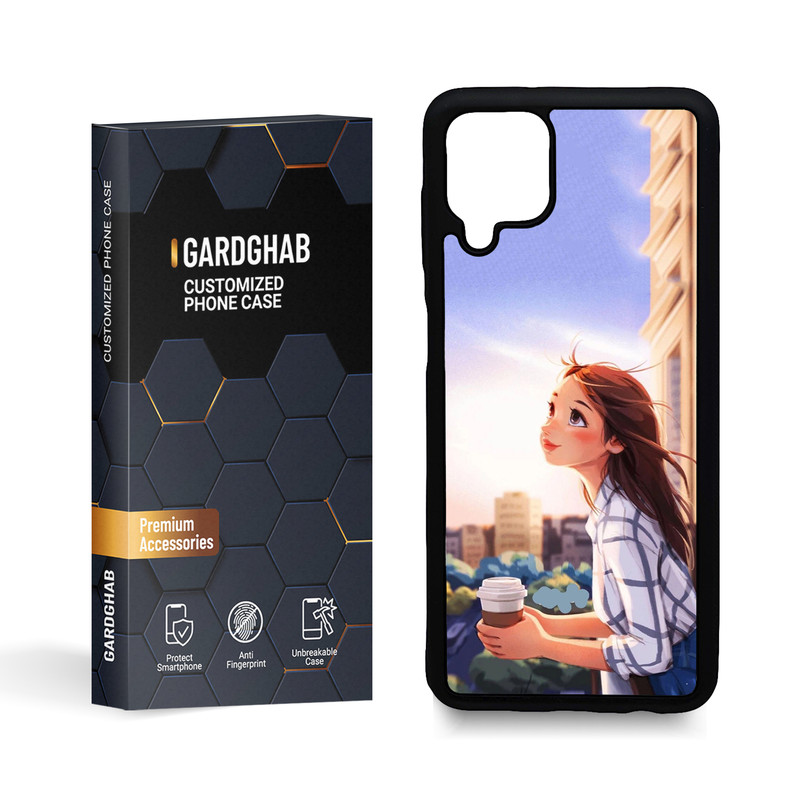 کاور گارد قاب مدل دخترانه مناسب برای گوشی موبایل سامسونگ galaxy A12