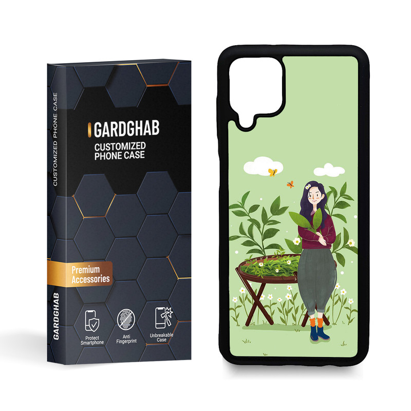 کاور گارد قاب مدل دخترانه مناسب برای گوشی موبایل سامسونگ galaxy A12