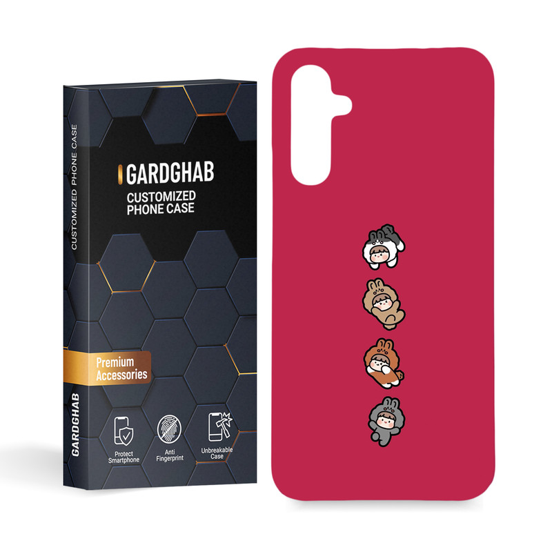 کاور گارد قاب مدل دخترانه مناسب برای گوشی موبایل سامسونگ Galaxy A34 5g