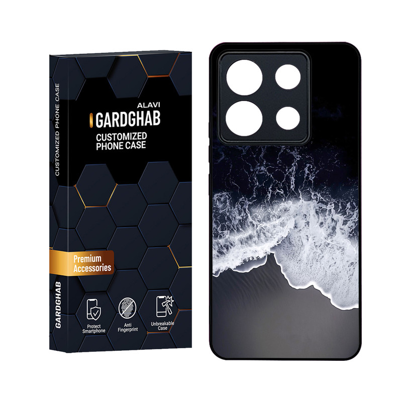 کاور گارد قاب علوی مدل Glass مناسب برای گوشی موبایل شیائومی Redmi Note 13 Pro 5G