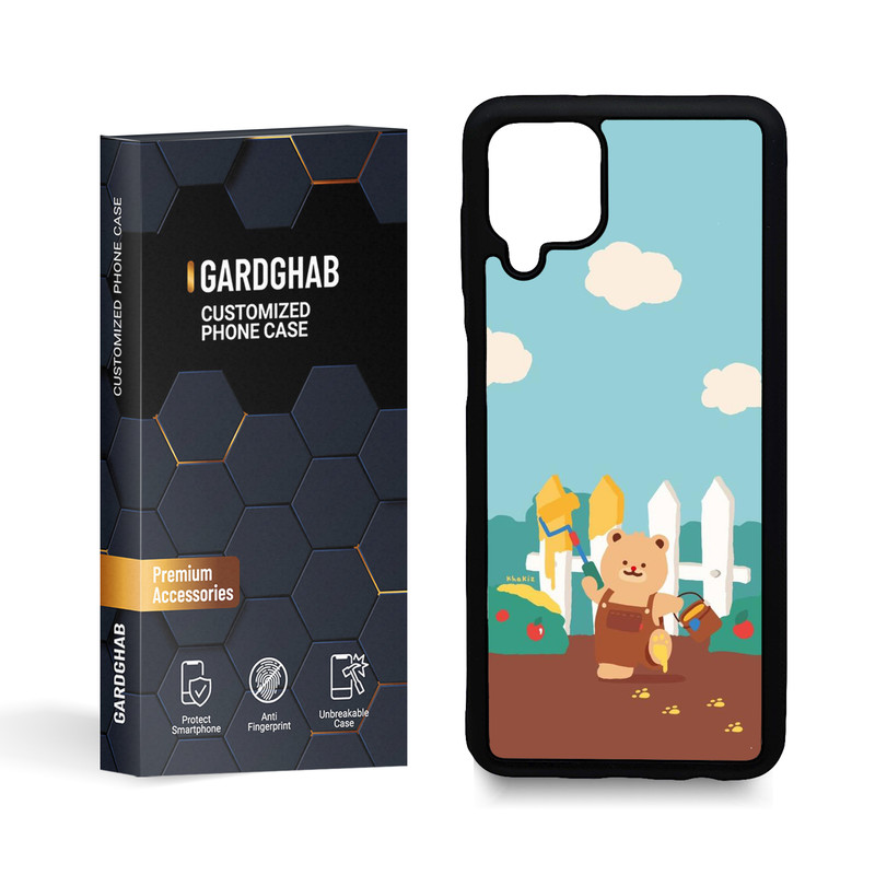 کاور گارد قاب مدل دخترانه مناسب برای گوشی موبایل سامسونگ galaxy A12